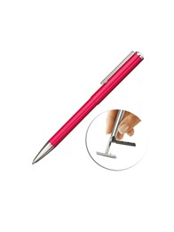 Długopis z pieczątką Heri Classic 3104 różowy w etui